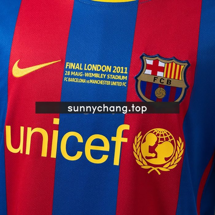 Barcelona 2010/11 Home Retro Jersey - 图片 5