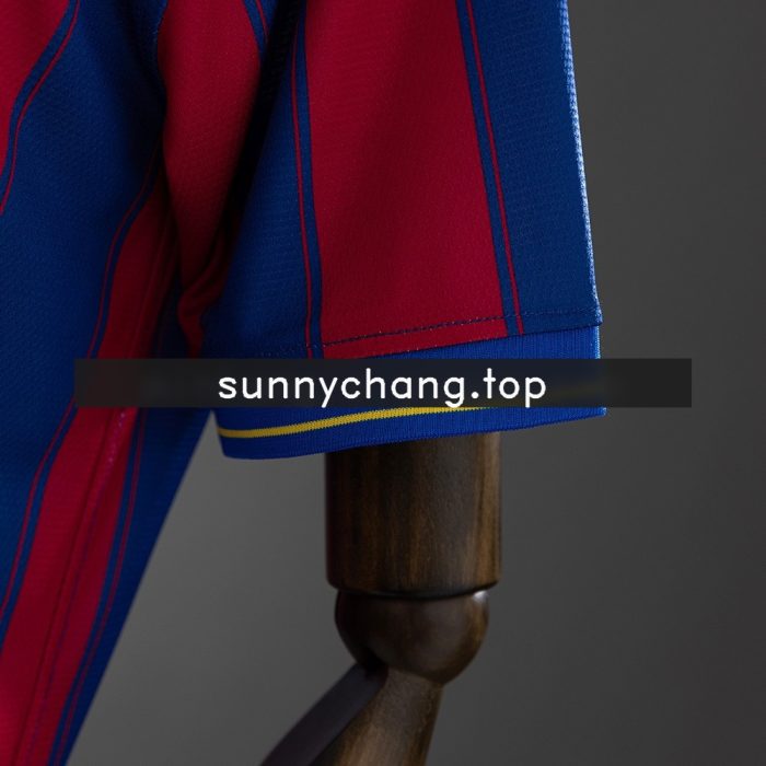 Barcelona 09/10 Home Retro Shirt - 图片 3