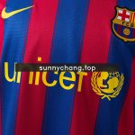 Barcelona 09/10 Home Retro Shirt - 图片 6