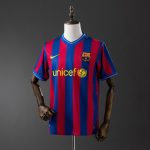 Barcelona 09/10 Home Retro Shirt - 图片 9