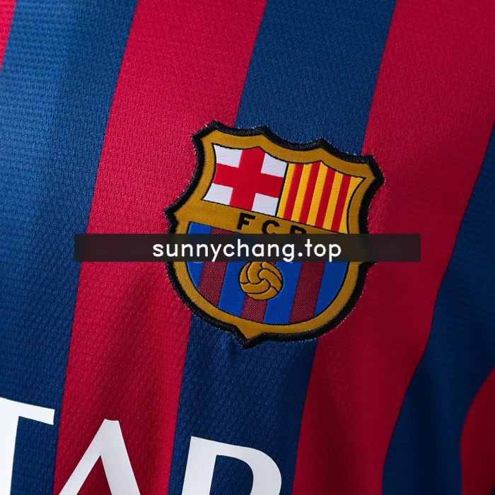 Barcelona 2013-2014 Home Retro Jersey - 图片 5