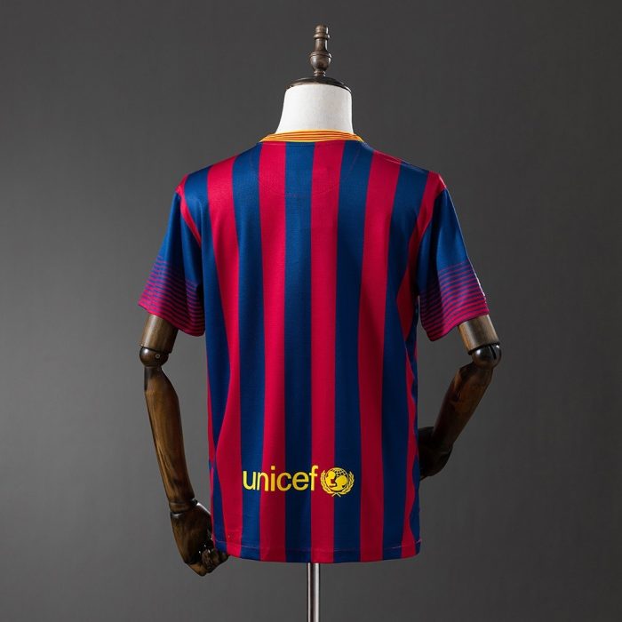 Barcelona 2013-2014 Home Retro Jersey - 图片 8
