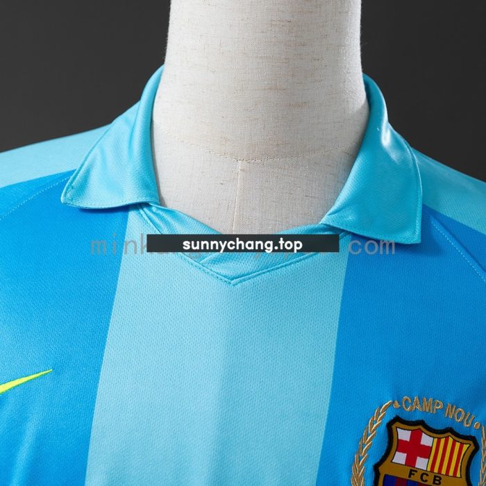 Barcelona 2007/2008 Away Retro Jersey - 图片 7