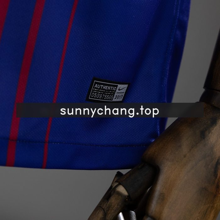 Barcelona 2017/2018 Home Retro Jersey - 图片 2