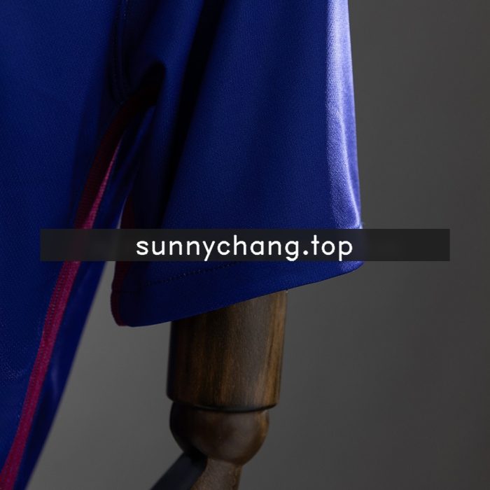 Barcelona 2017/2018 Home Retro Jersey - 图片 3