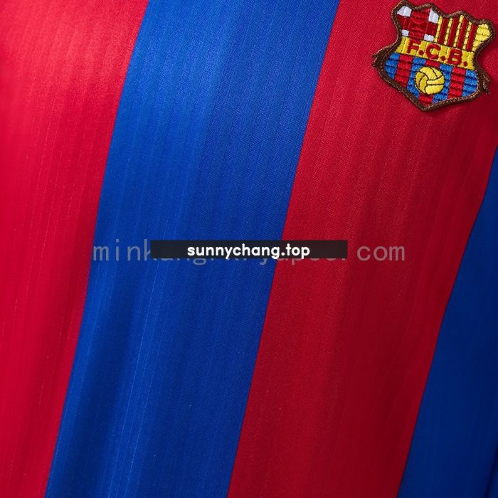 Barcelona 1990-1992 Home Retro Shirt - 图片 4