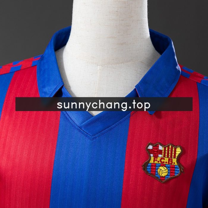 Barcelona 1990-1992 Home Retro Shirt - 图片 5