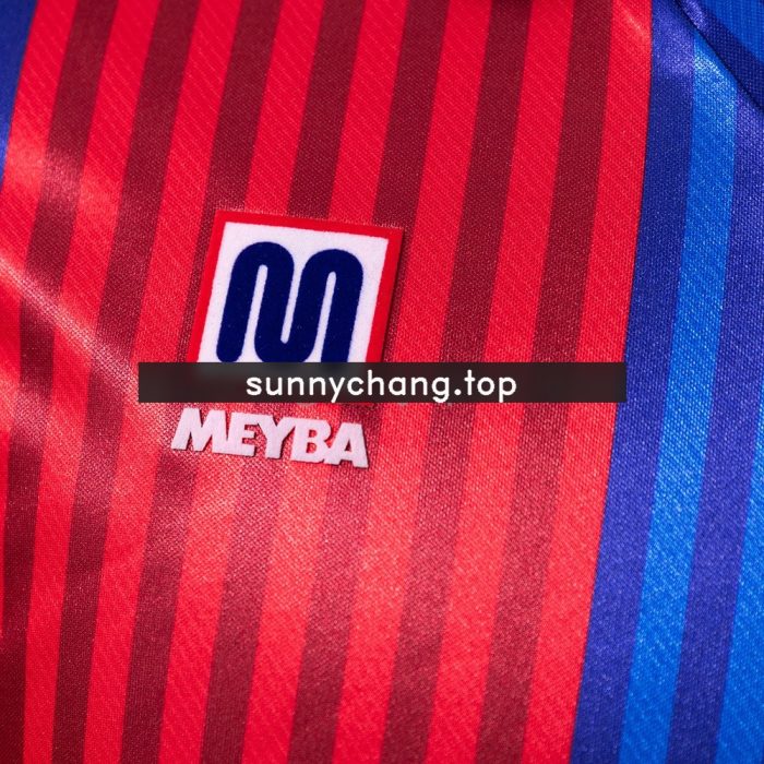 Barcelona 1992 Home Long Sleeve Retro Jersey - 图片 3