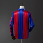 Barcelona 1992 Home Long Sleeve Retro Jersey - 图片 6
