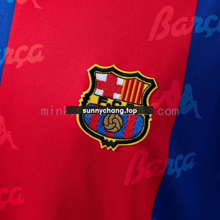 Barcelona 1992-1995 Home Retro Shirt - 图片 4