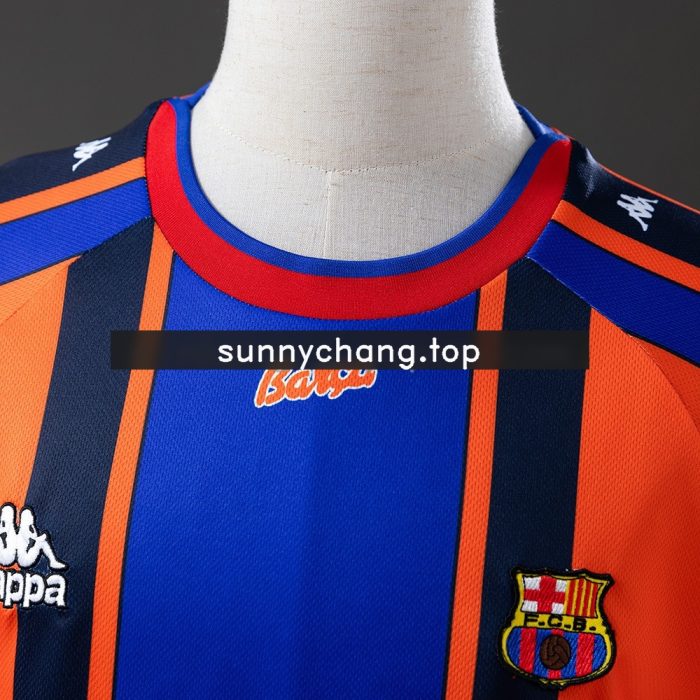 Barcelona 1997/98 Away Retro Jersey - 图片 6