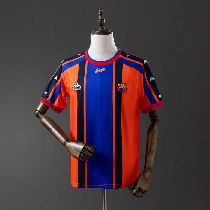 Barcelona 1997/98 Away Retro Jersey - 图片 8