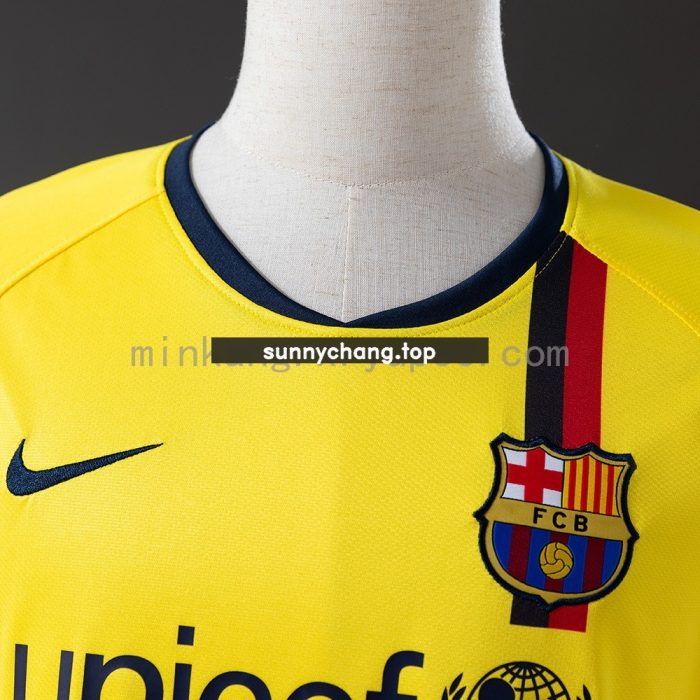 Barcelona 08/09 Away Retro Shirt - 图片 7
