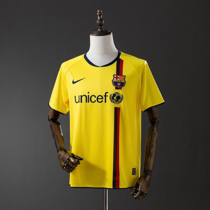 Barcelona 08/09 Away Retro Shirt - 图片 9