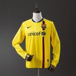 Barcelona 08/09 Away Retro Long Sleeve Jersey