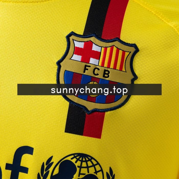 Barcelona 08/09 Away Retro Long Sleeve Jersey - 图片 5