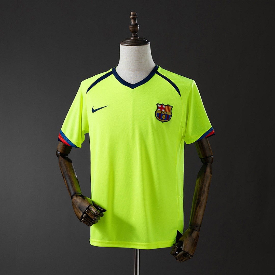 JER-2677_1 Barcelona 2005-2006 Away Retro Jersey - 图片 1