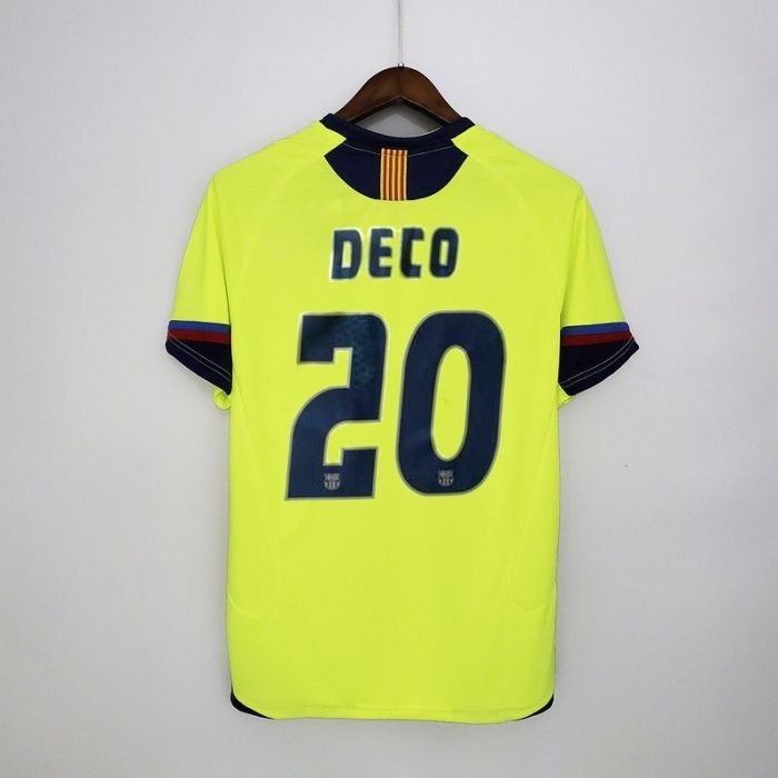Barcelona 2005-2006 Away Retro Jersey - 图片 7