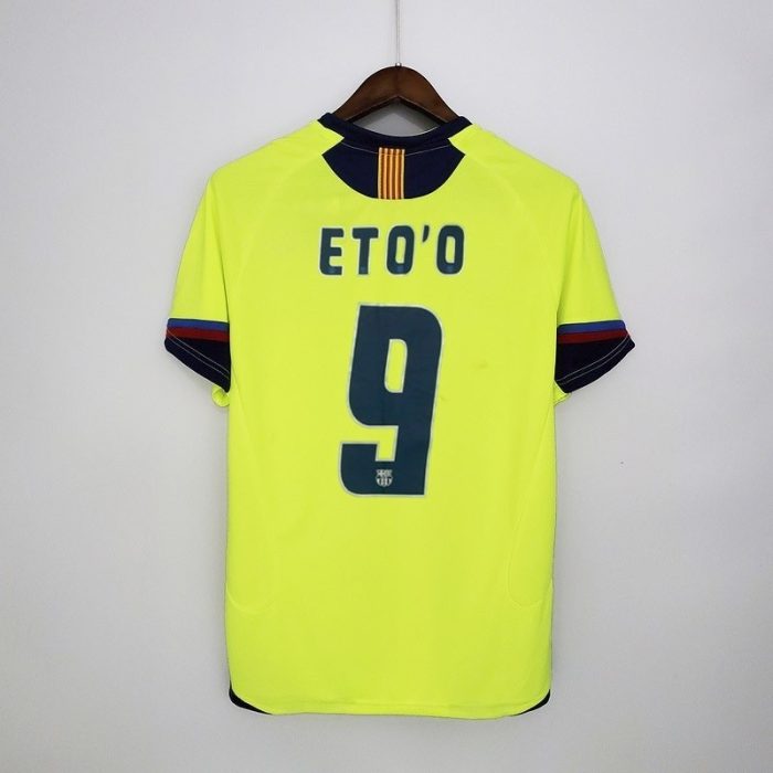 Barcelona 2005-2006 Away Retro Jersey - 图片 8