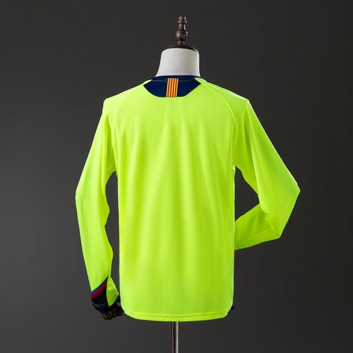 Barcelona 2005-2006 Away Retro Long Sleeve Jersey - 图片 6