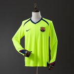 Barcelona 2005-2006 Away Retro Long Sleeve Jersey - 图片 7