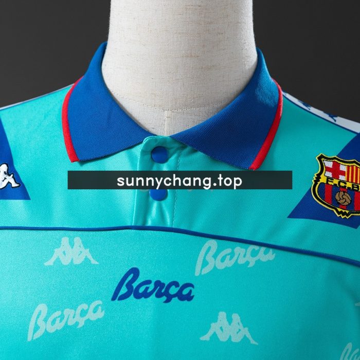 Barcelona 1992-1995 Away Retro Shirt - 图片 6