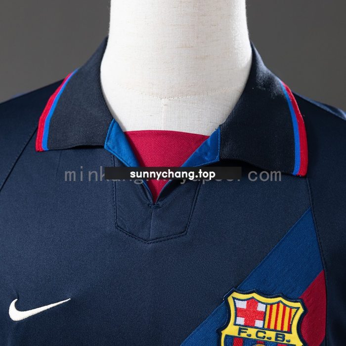 Barcelona 2002/2003 Third Away Retro Jersey - 图片 5
