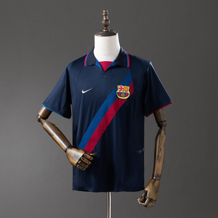 Barcelona 2002/2003 Third Away Retro Jersey - 图片 7