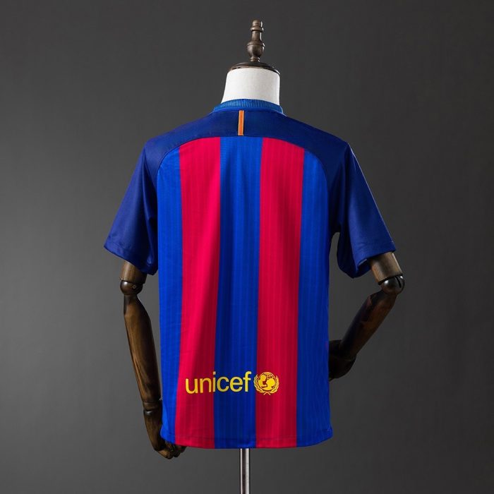 Barcelona 16/17 Home Retro Shirt - 图片 8