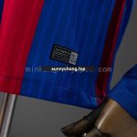 Barcelona 2016/17 Home Long Sleeve Retro Jersey - 图片 2