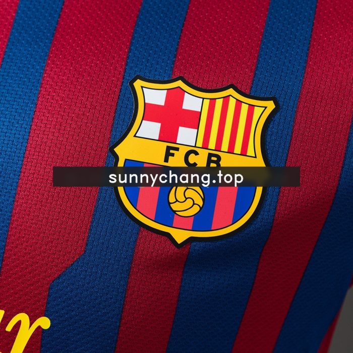 Barcelona 2011/12 Home Player Version Retro Jersey - 图片 5
