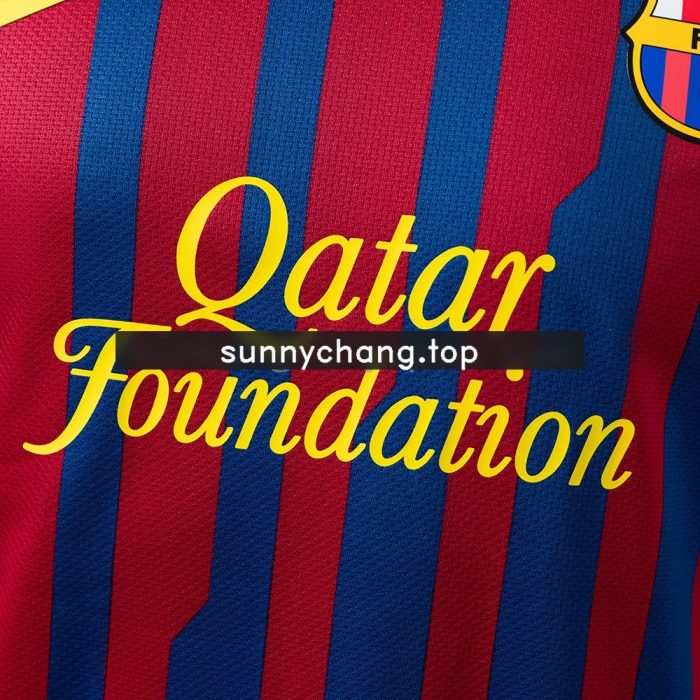 Barcelona 2011/12 Home Player Version Retro Jersey - 图片 6