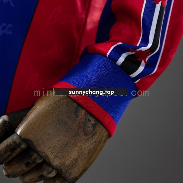Barcelona 1996/97 Home Retro Long Sleeve Jersey - 图片 2