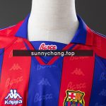 Barcelona 1996/97 Home Retro Long Sleeve Jersey - 图片 5