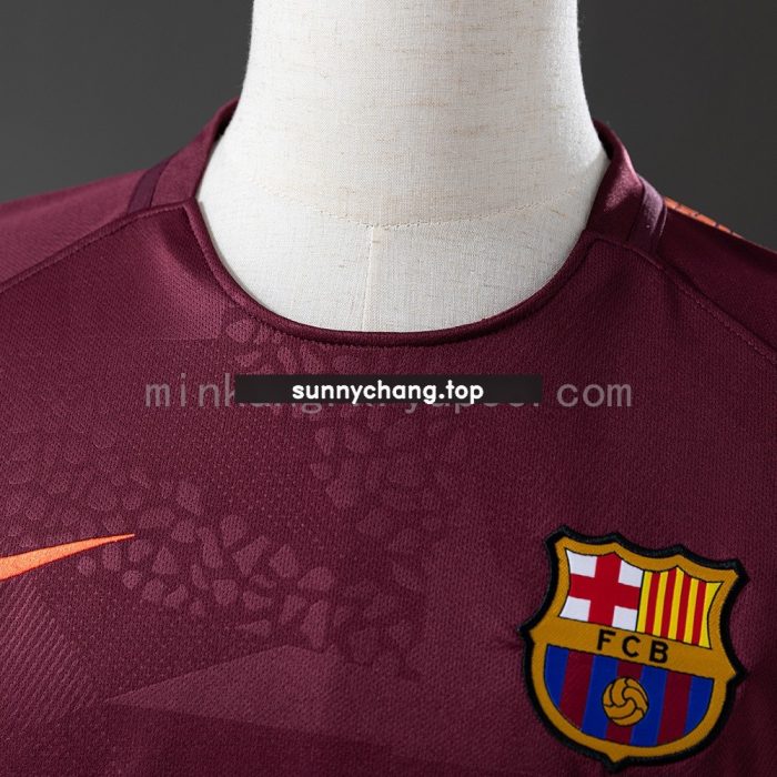 Barcelona 2017/2018 Third Retro Jersey - 图片 7