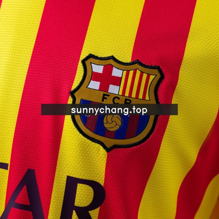 Barcelona 13/14 Away Retro Shirt - 图片 5