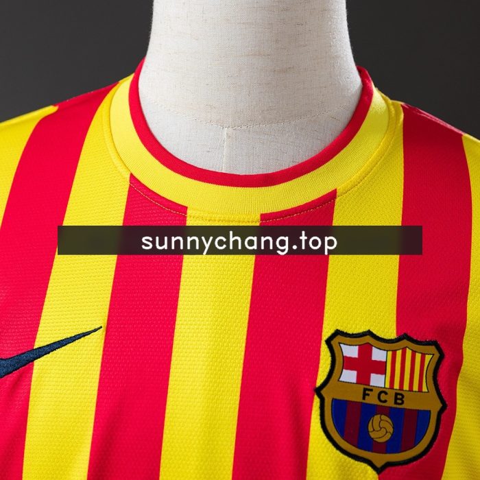 Barcelona 13/14 Away Retro Shirt - 图片 7