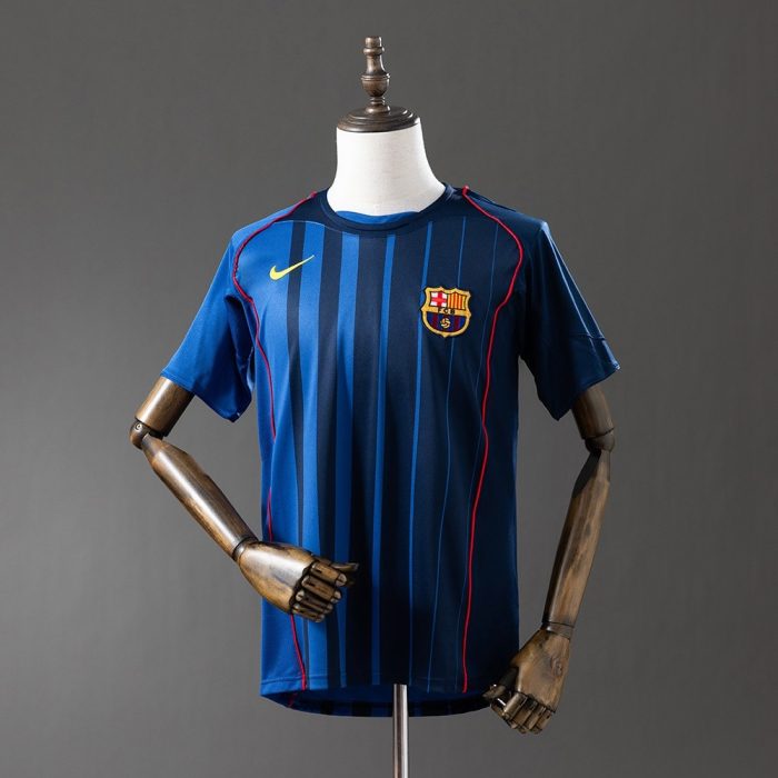 Barcelona 2004-2005 Away Retro Jersey - 图片 7