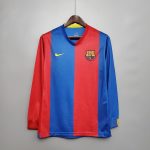Barcelona 2006/2007 Home Long Sleeve Retro Shirt