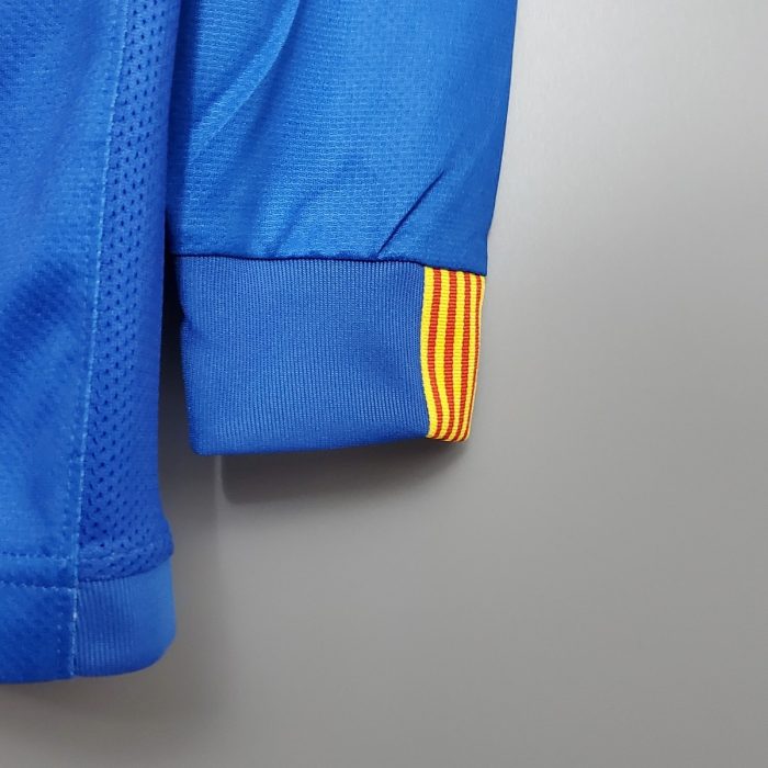 Barcelona 2006/2007 Home Long Sleeve Retro Shirt - 图片 2