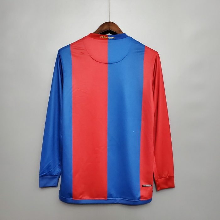 Barcelona 2006/2007 Home Long Sleeve Retro Shirt - 图片 7