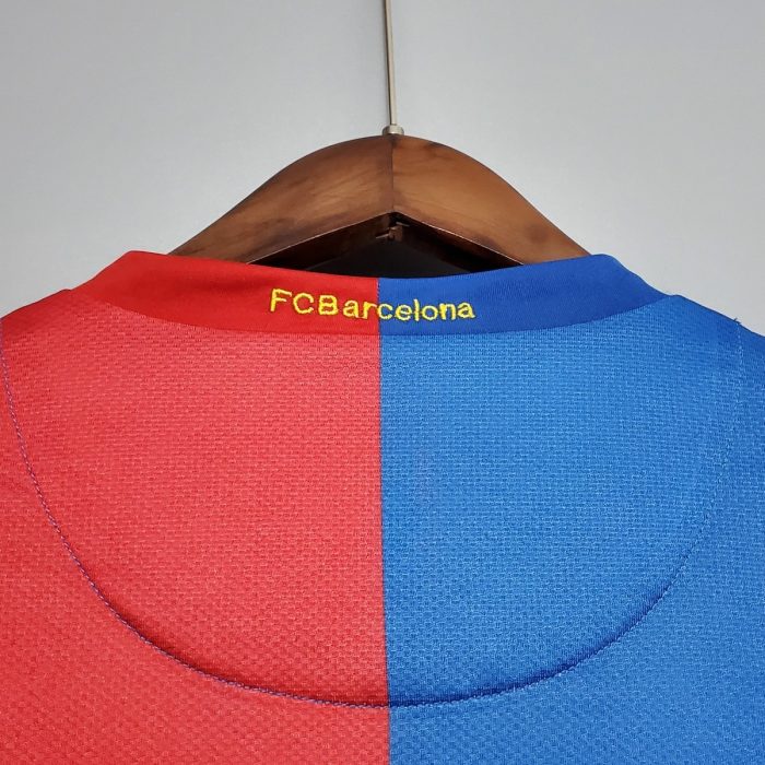 Barcelona 2006/2007 Home Long Sleeve Retro Shirt - 图片 8