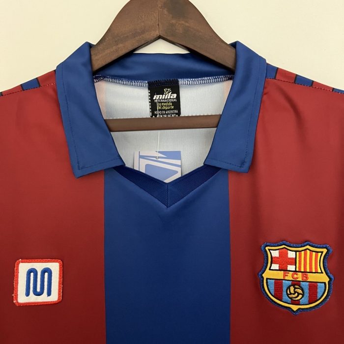 Barcelona 1980-1982 Home Retro Shirt - 图片 5