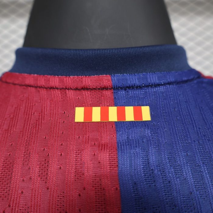 Barcelona 2024/25 Home Player Version - 图片 2