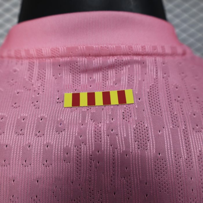 Barcelona 25/26 Player Version Pink - 图片 2
