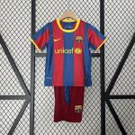 Barcelona 10/11 Home Kids Jersey