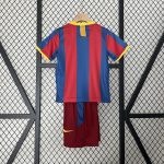 Barcelona 10/11 Home Kids Jersey - 图片 6