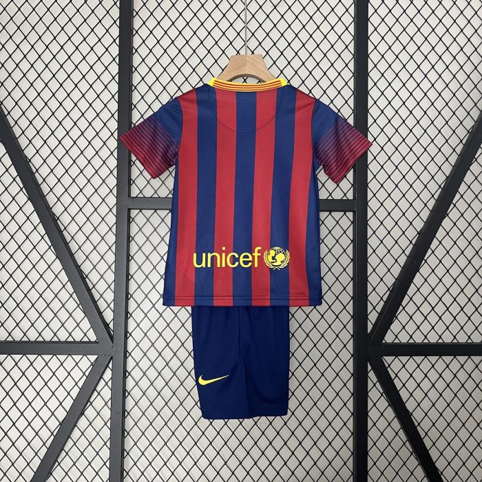 Barcelona 13/14 Home Kids Jersey - 图片 3