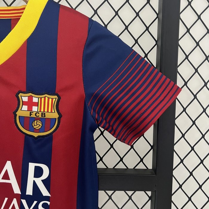 Barcelona 13/14 Home Kids Jersey - 图片 8