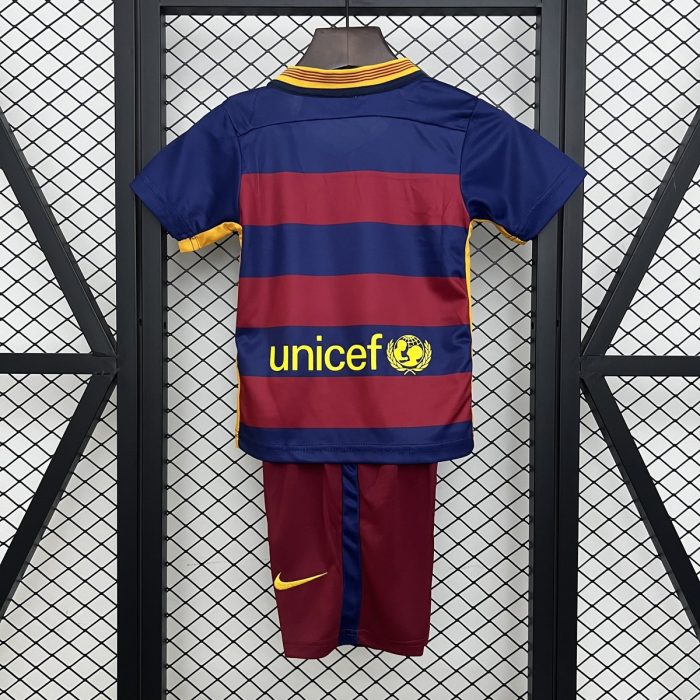 Barcelona 2015/2016 Home Kids Jersey - 图片 5